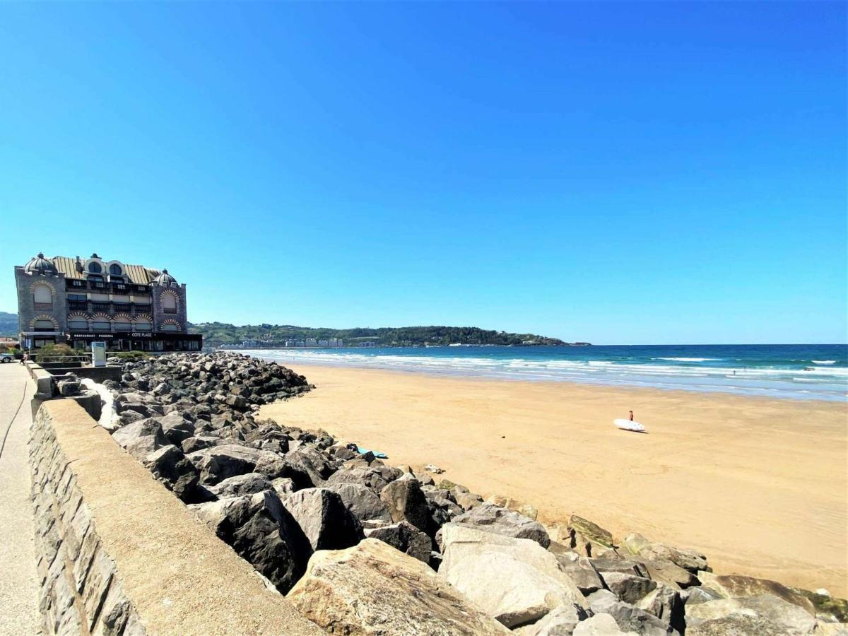 Grand Duplex 3 Etoiles Avec Parking A Hendaye Plage - Fr-1-2-358 Экстерьер фото