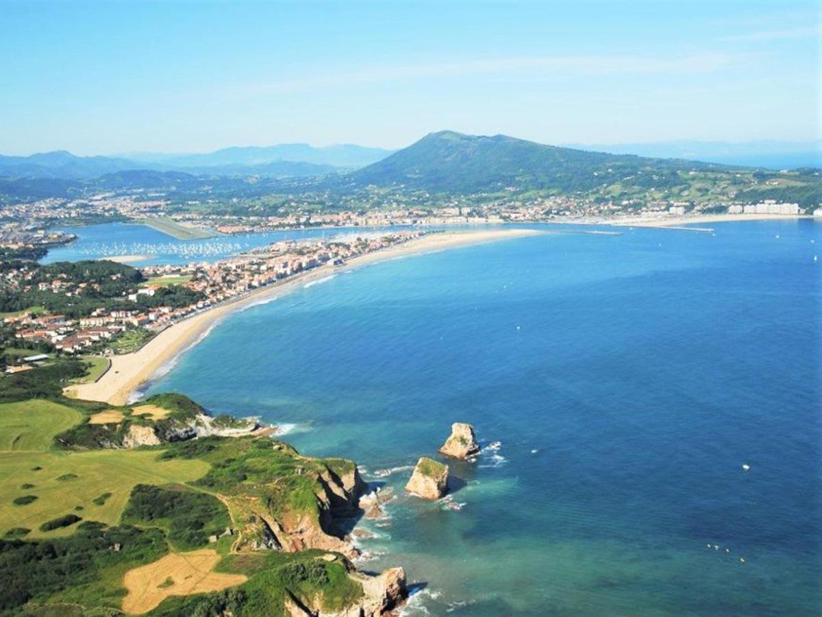 Grand Duplex 3 Etoiles Avec Parking A Hendaye Plage - Fr-1-2-358 Экстерьер фото